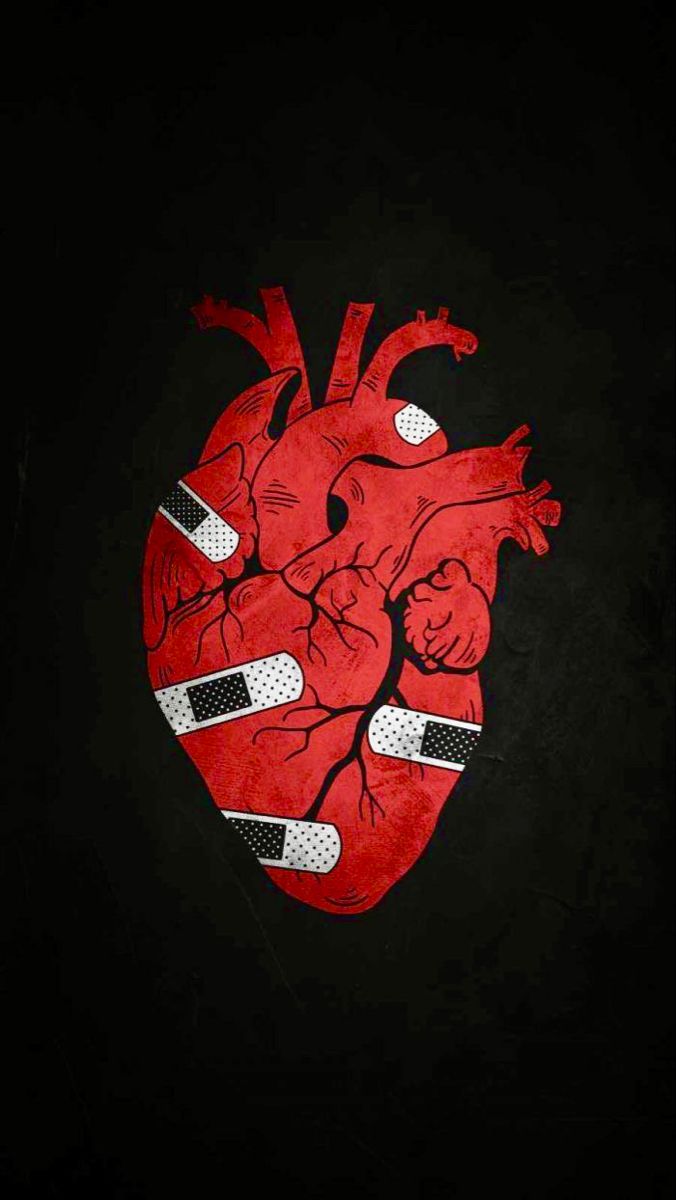 Broken heart dp aesthetic