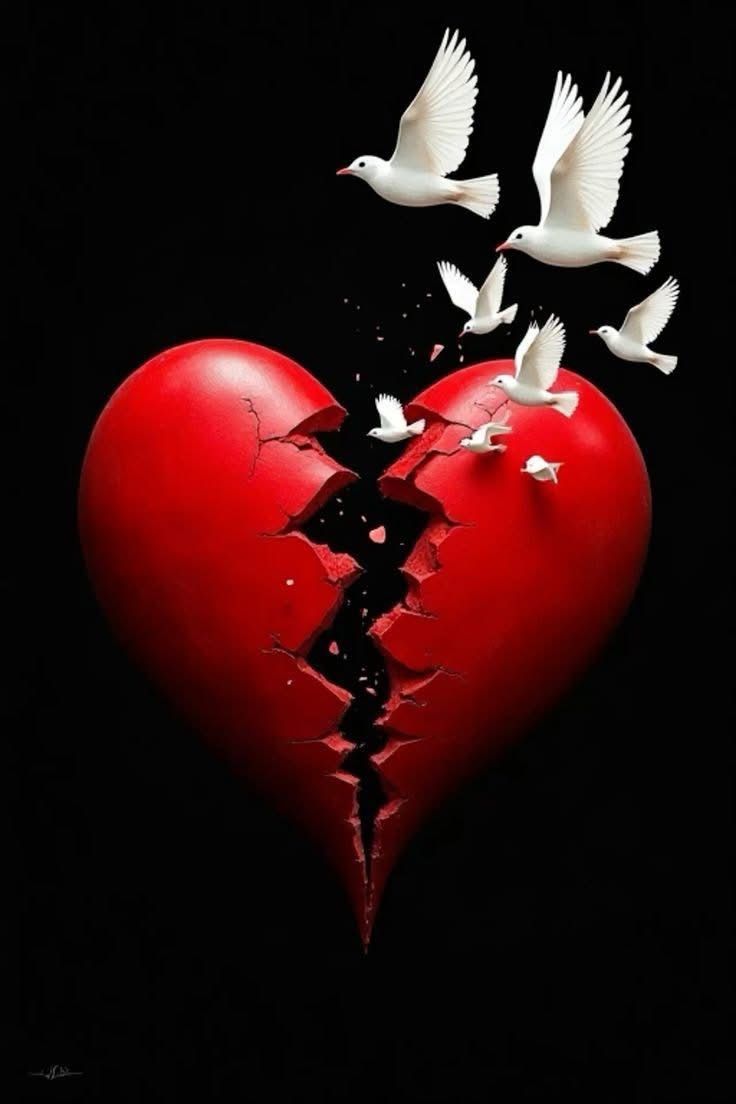 Broken heart dp broken love