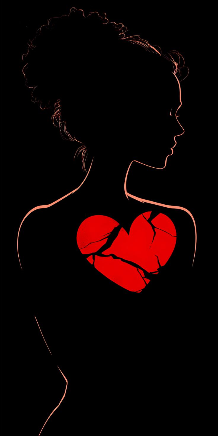 Broken heart dp crying