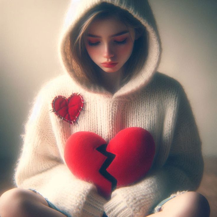 Broken heart dp sad love