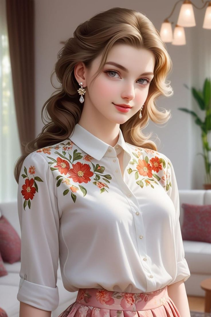 Cute girl original photo