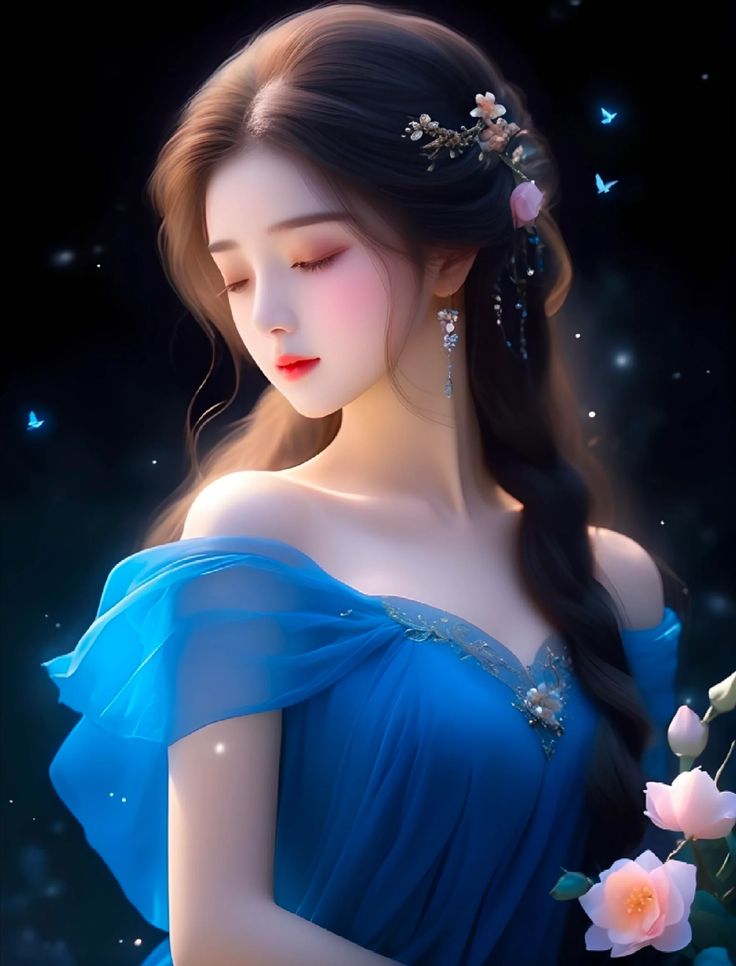 Cute girl pic black and white