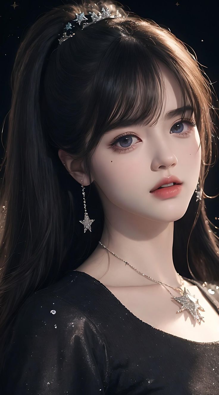 Cute girl pic cartoon