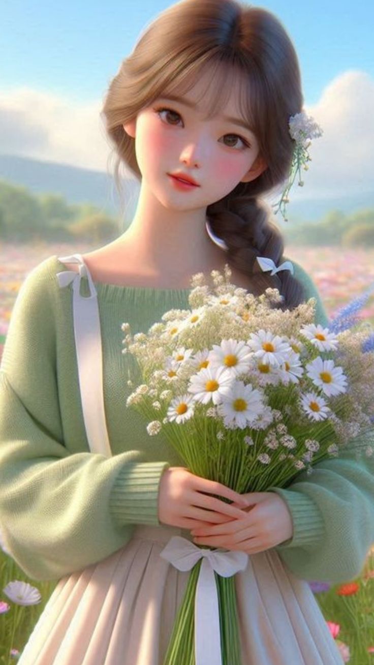 Cute girl pic for facebook