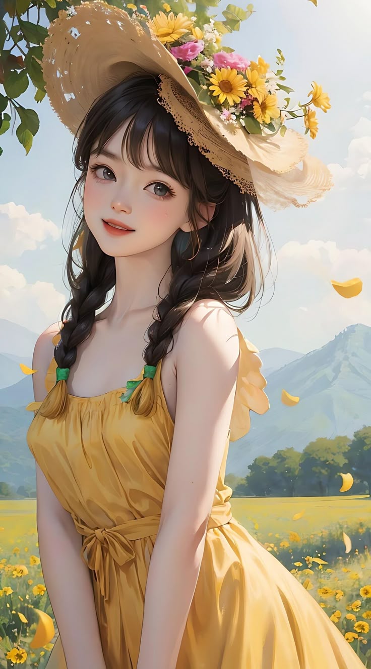 Cute girl pic hd background