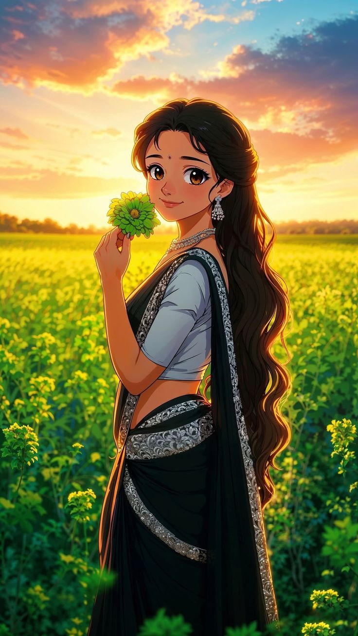 Cute girl pic side pose