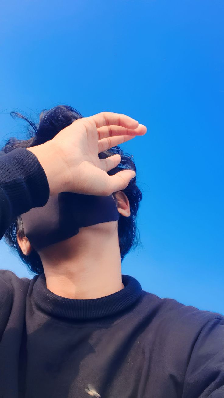 Hidden face dp for boys indian