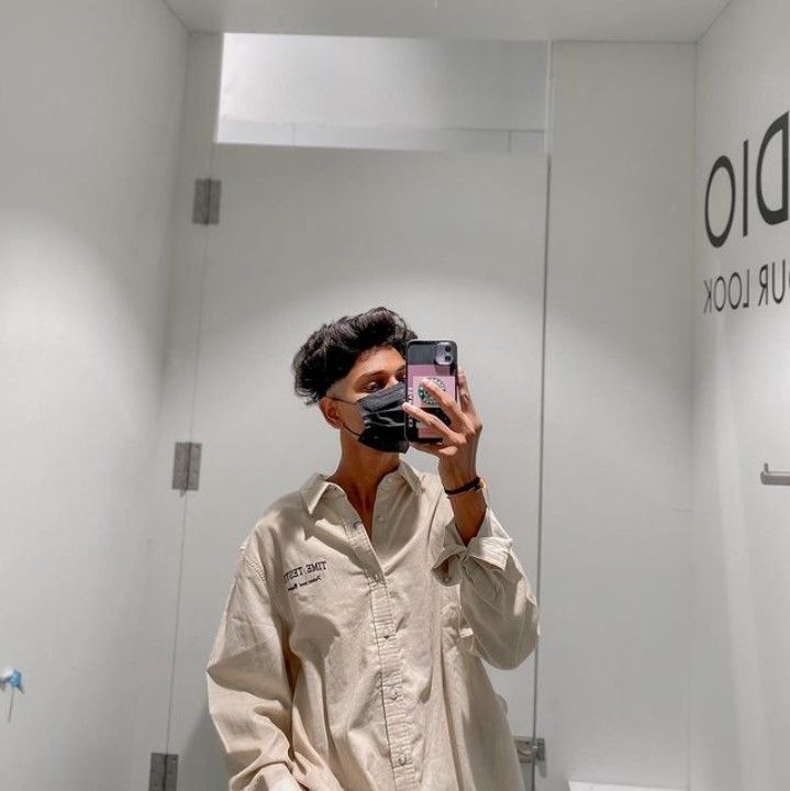 Hidden face dp for boys latest style