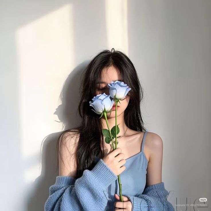 Hidden face dp for girls creative