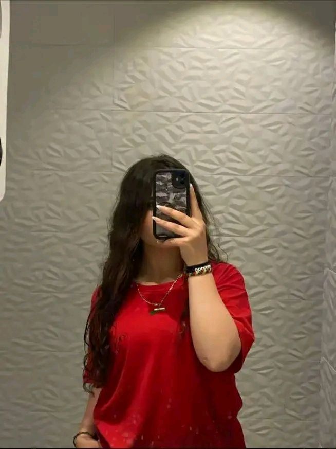 Hidden face dp for girls mirror click