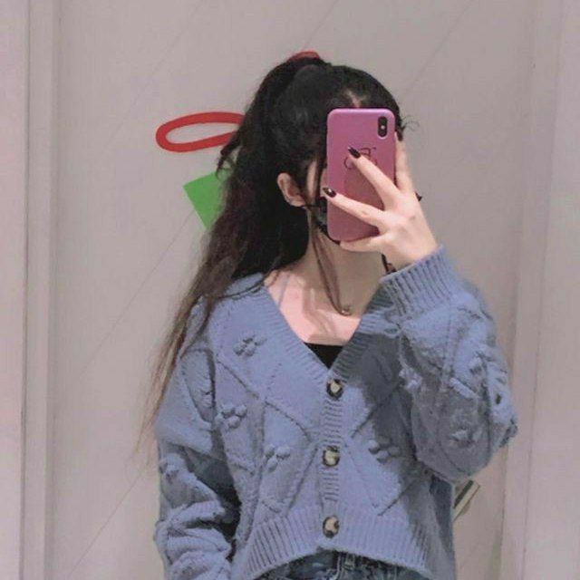 Hidden face dp for girls stylish aesthetic