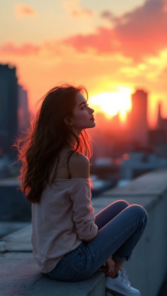 alone dp lonely look