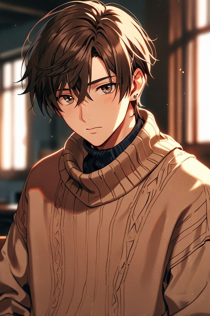 anime boy dp aesthetic black