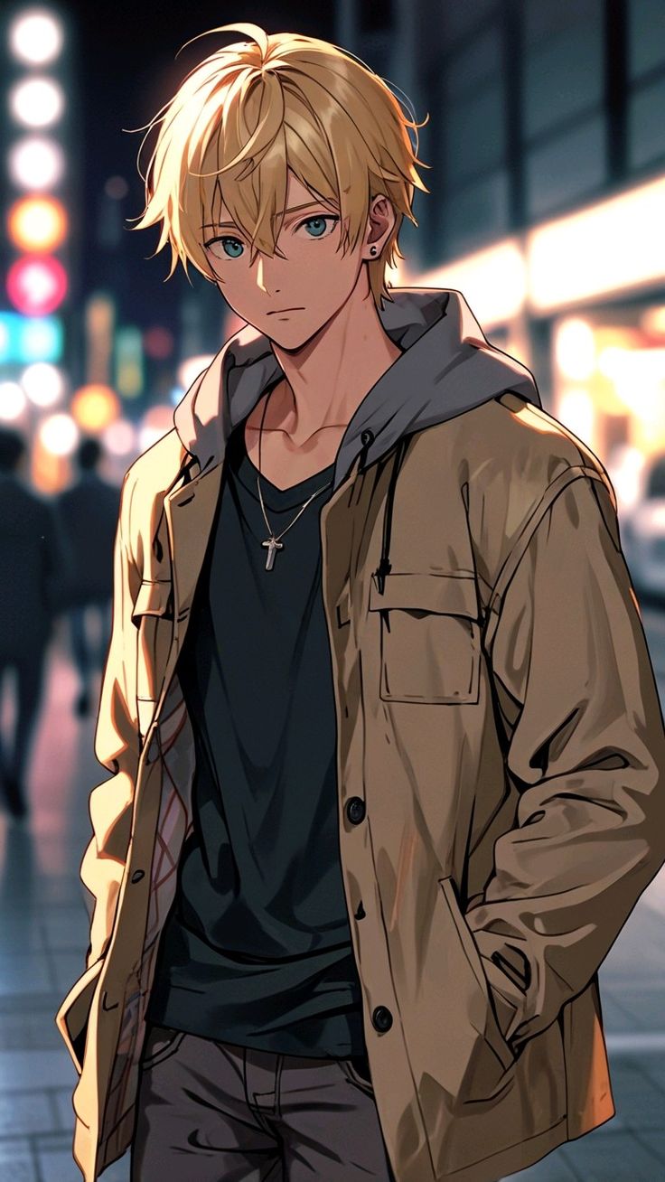 anime boy dp cool background