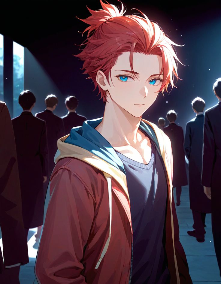 anime boy dp cool pose