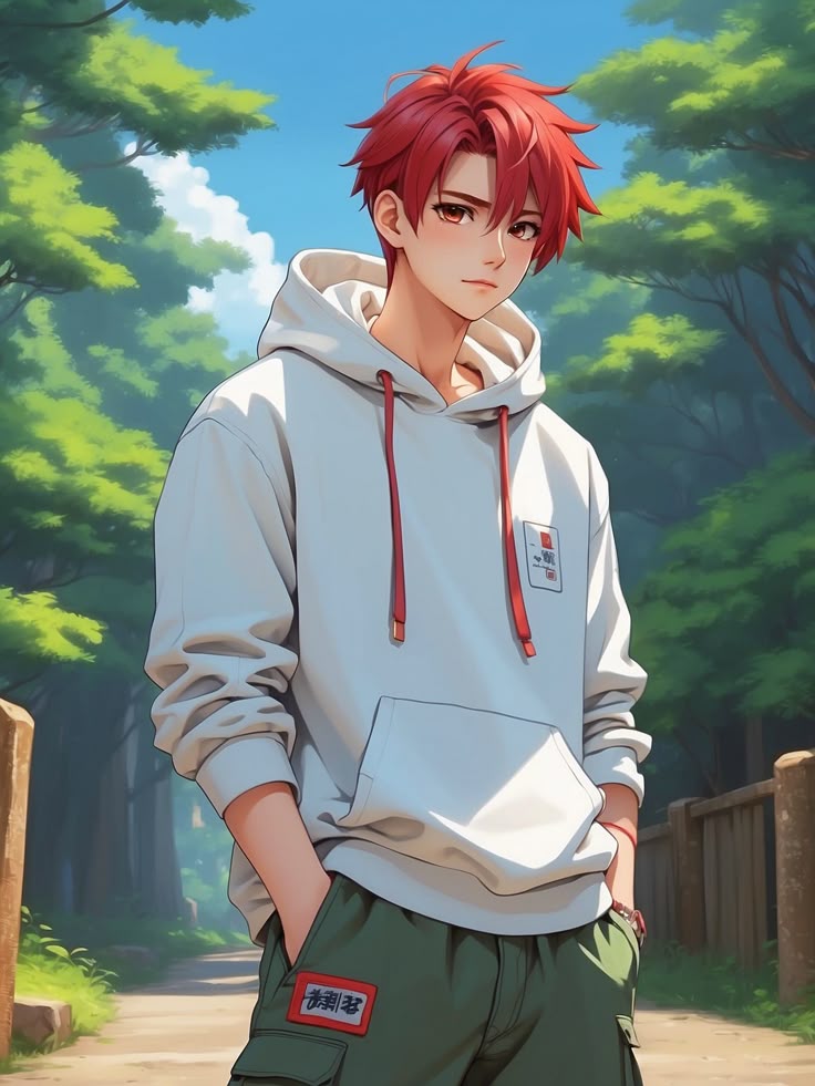 anime boy dp realistic