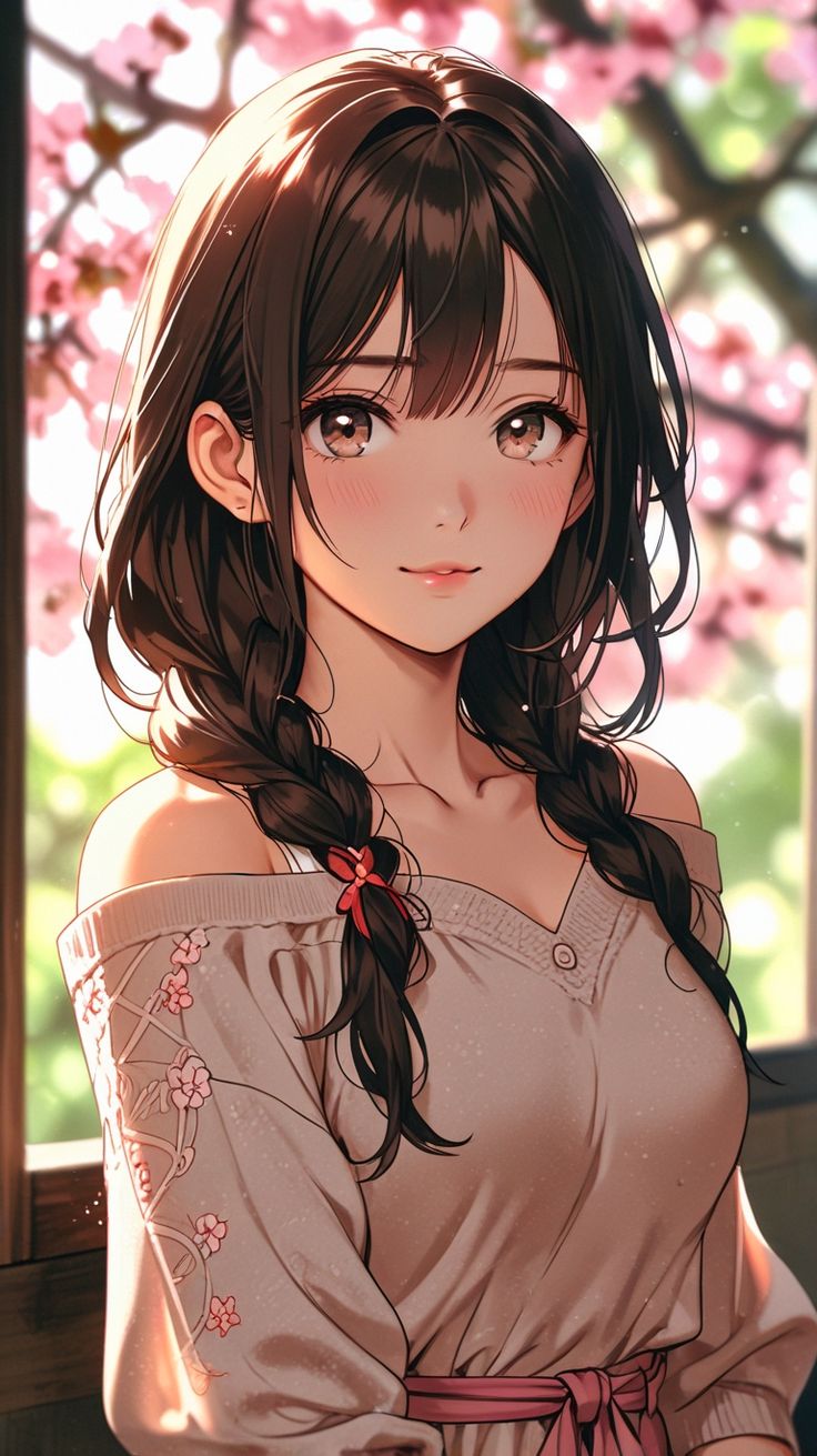 anime girl dp aesthetic pinterest