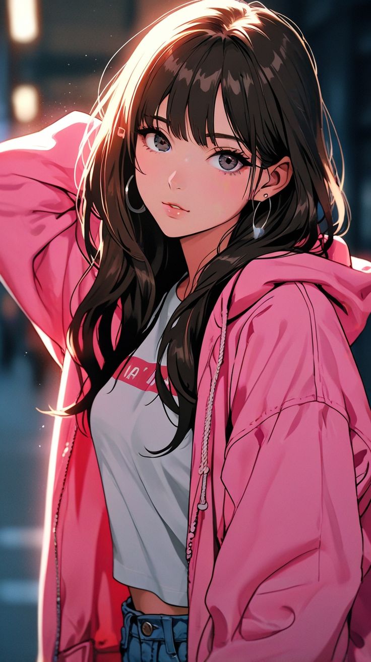 anime girl dp cool style
