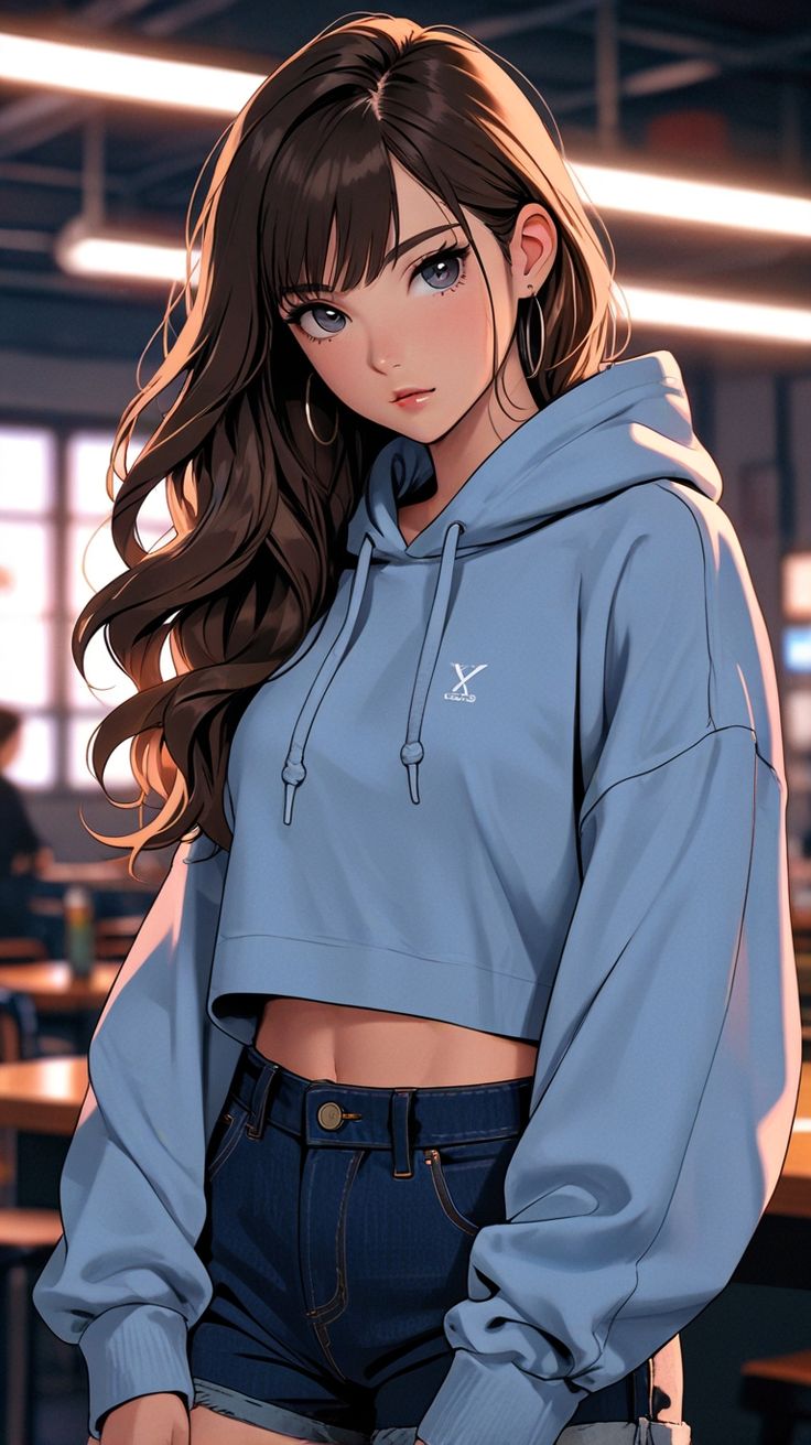 anime girl dp cute