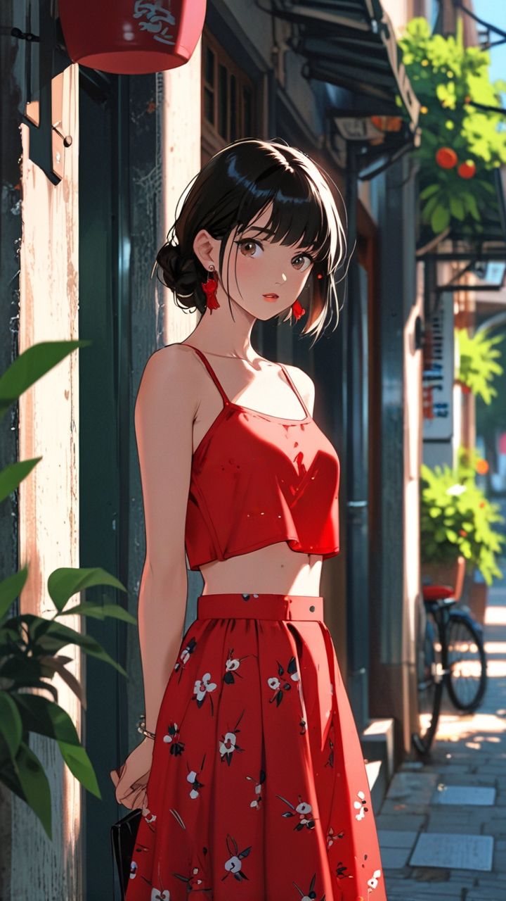 anime girl dp cute