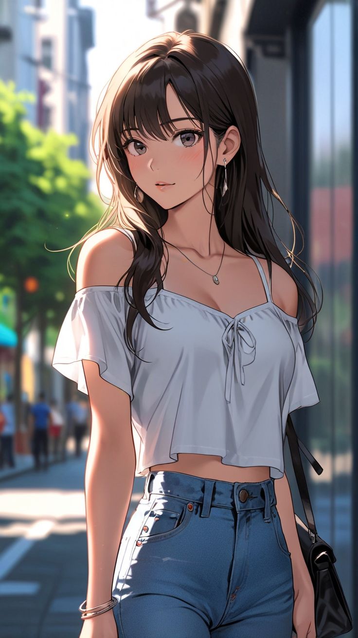 anime girl dp new style