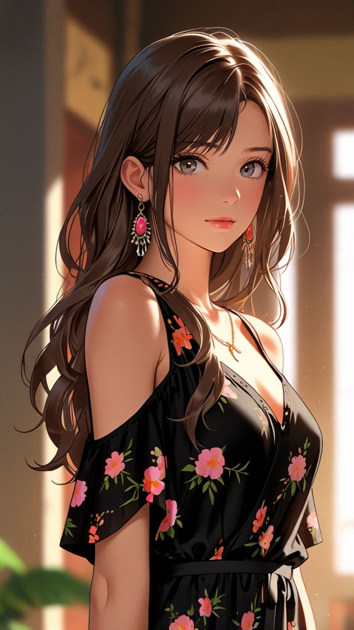anime girl dp sad