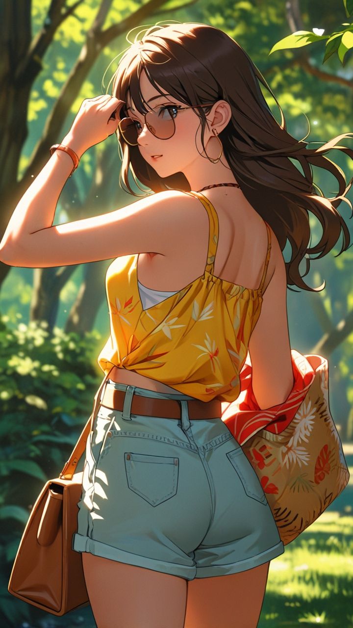 anime girl dp unique style