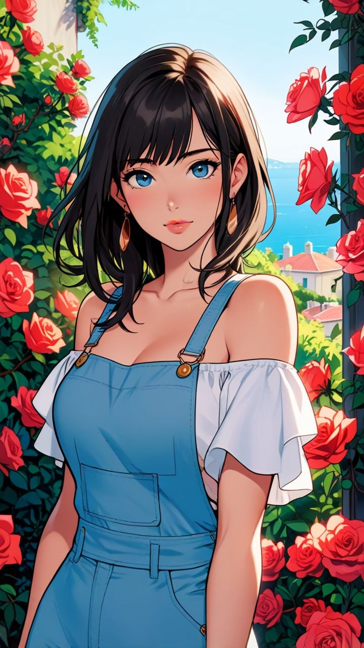 anime girl dp with hoodie