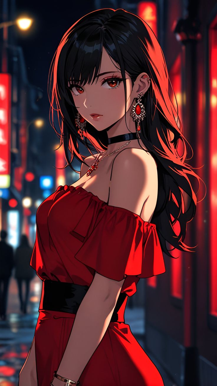 cute anime girl dp