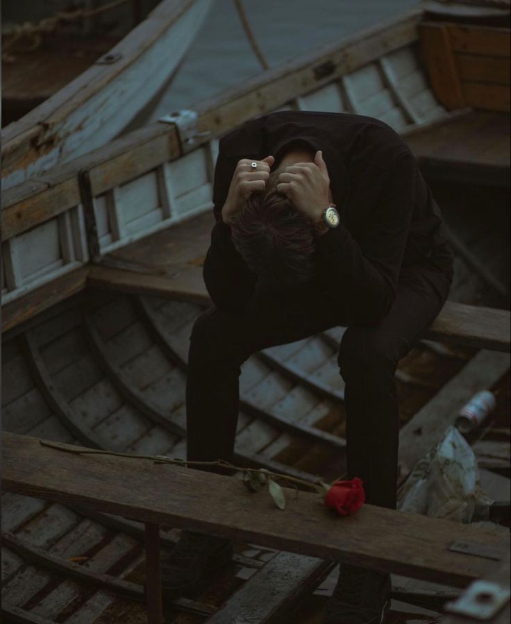 dp for sad boy black hd