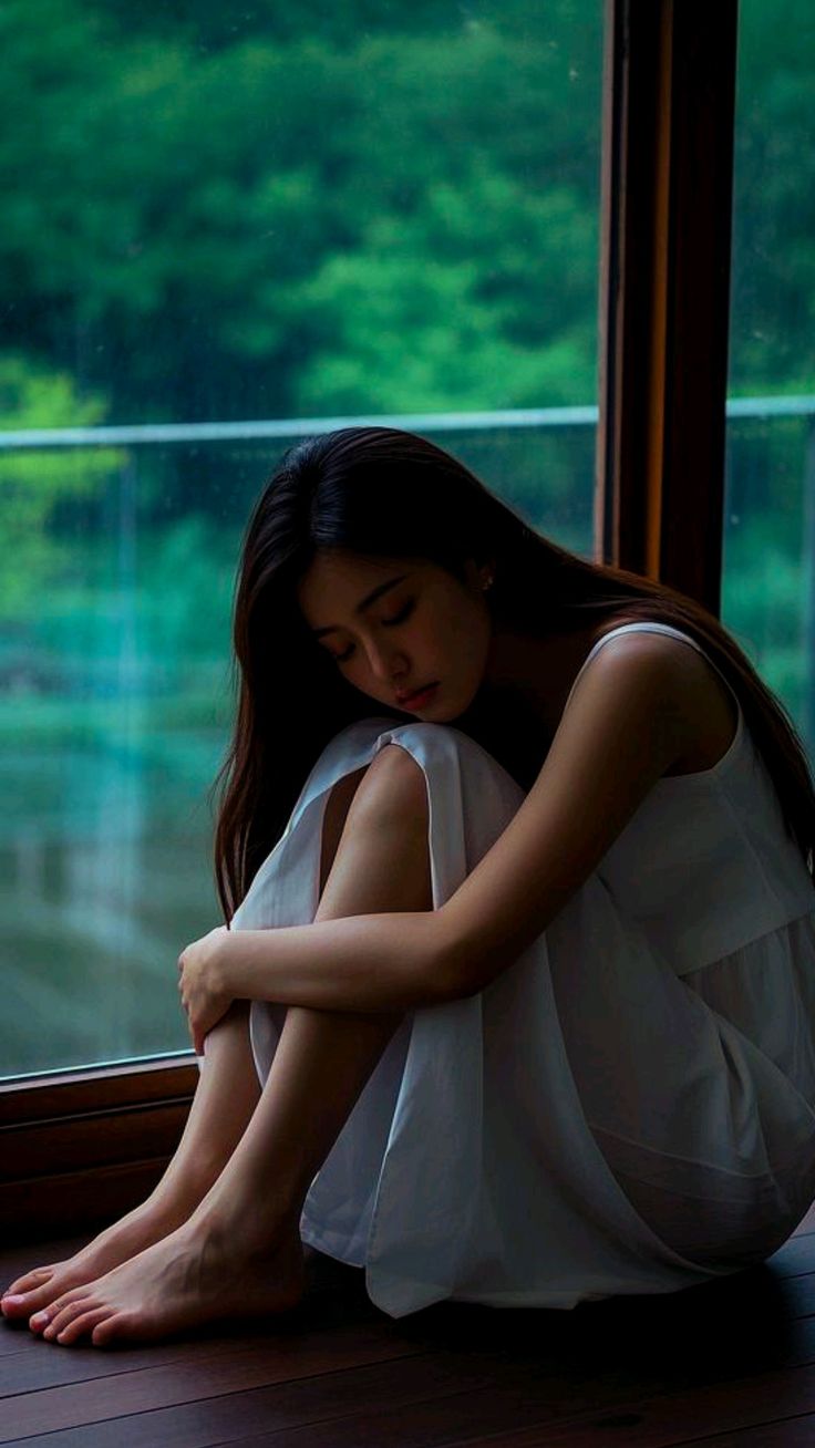 dp for sad girl stylish