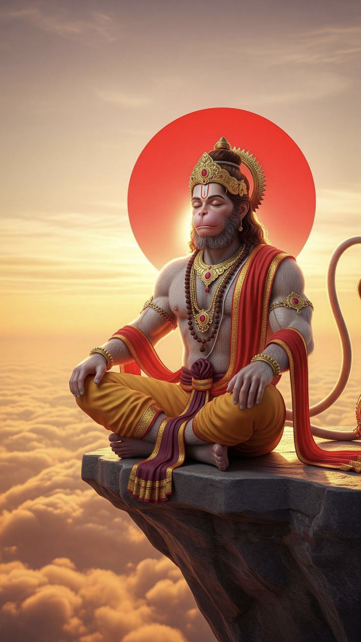 hanuman ji image d effect