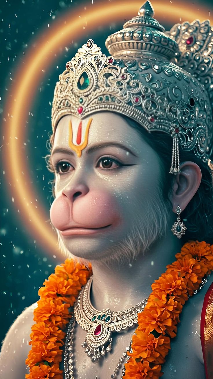 hanuman ji photo hd standing pose