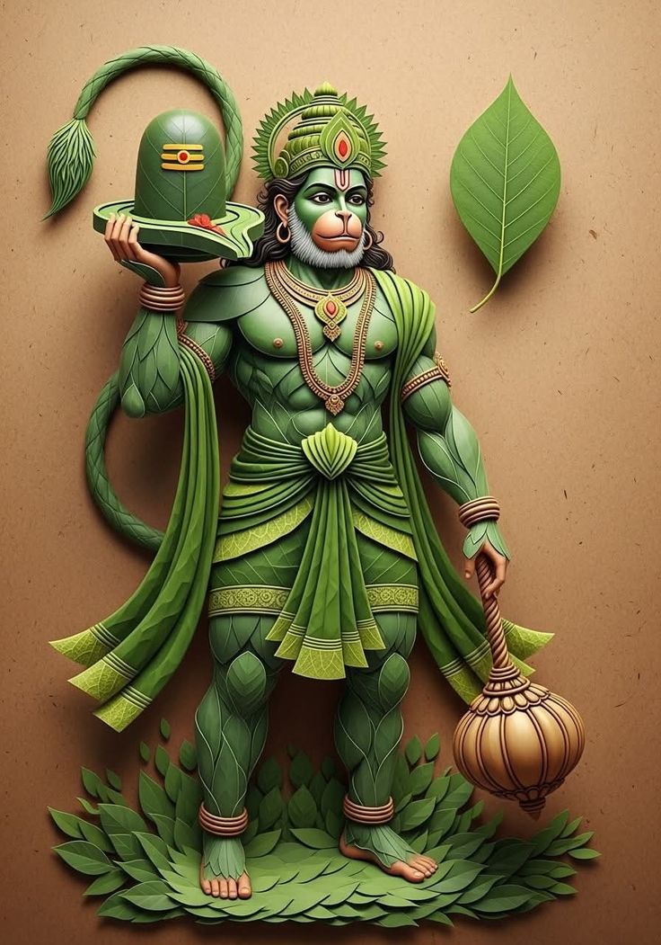 hanuman ji photo realistic art