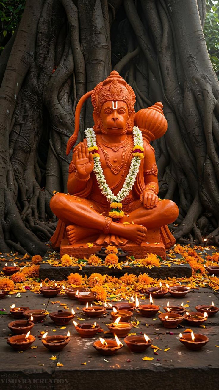 hanuman ji wallpaper artistic