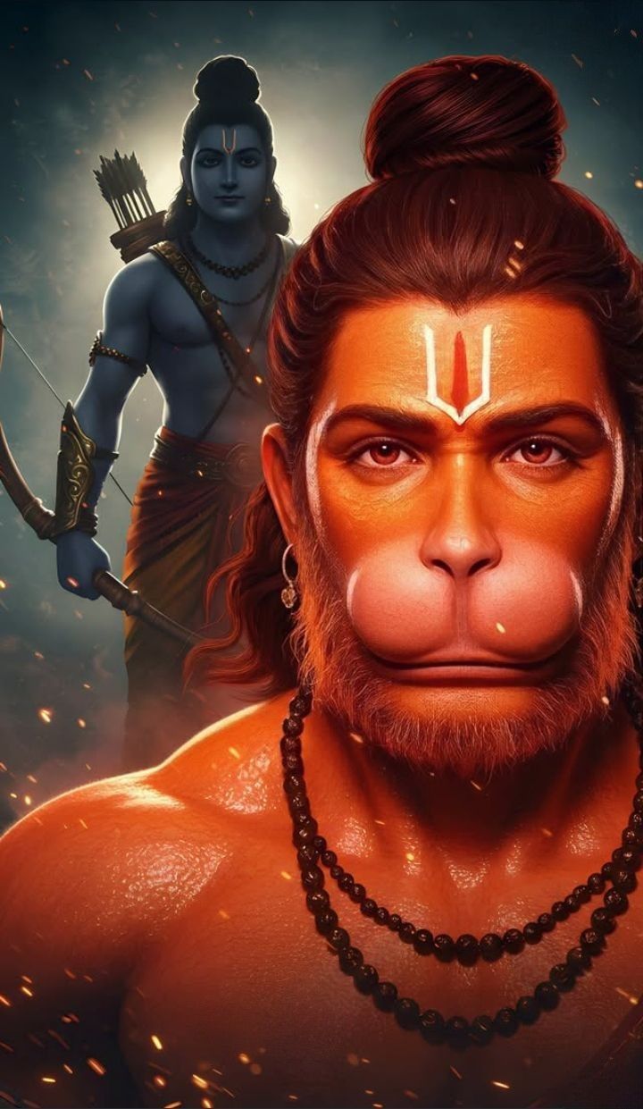 hanuman ji wallpaper digital art