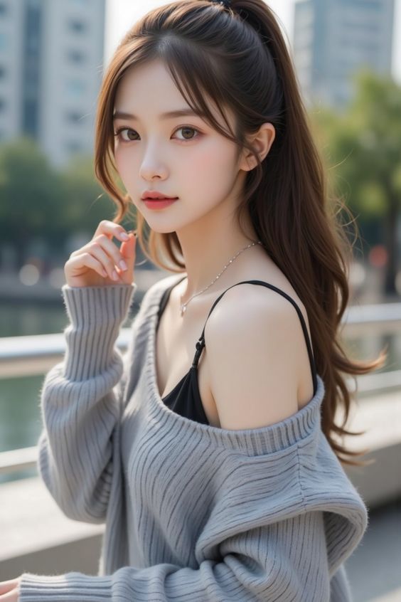 korean girl dp cute smile