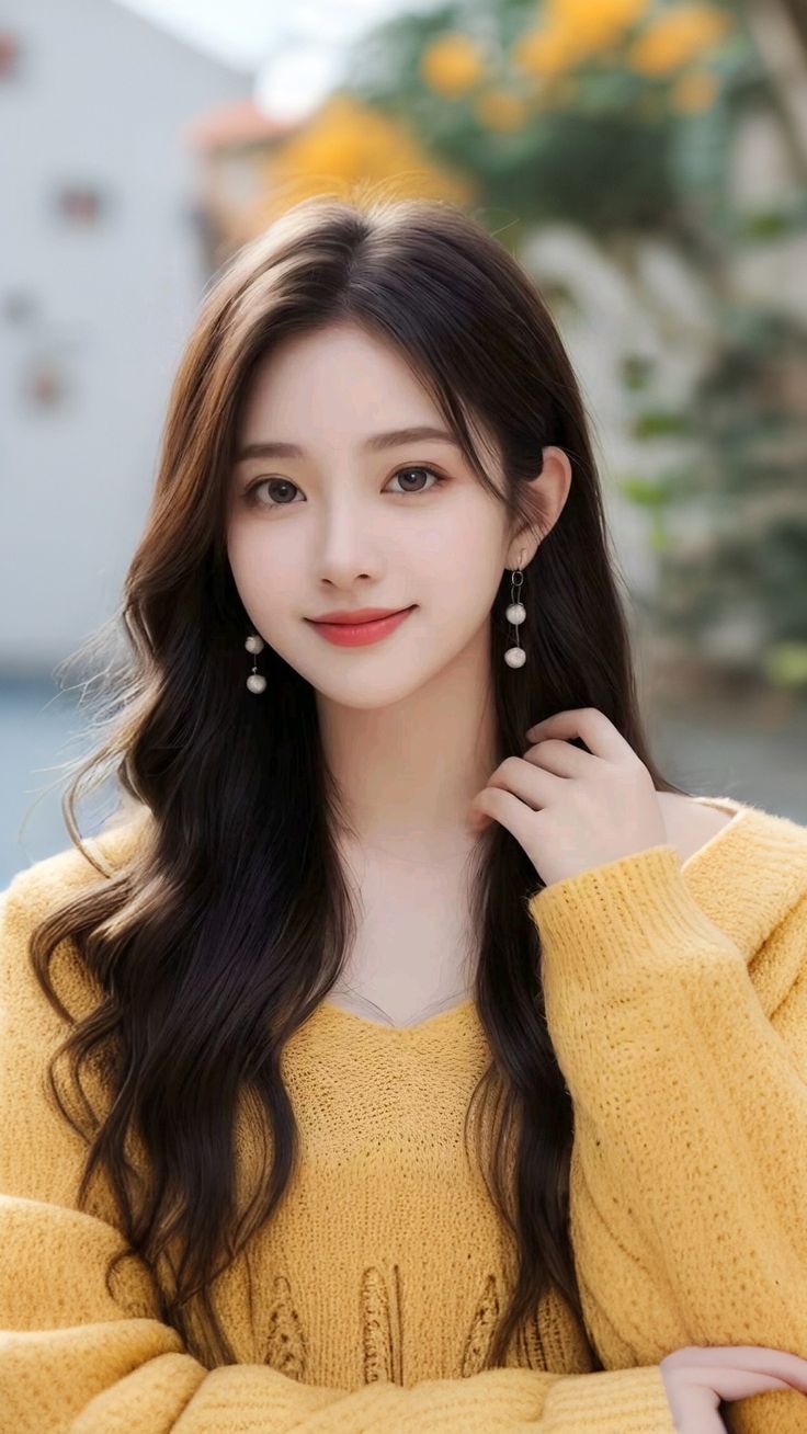 korean girl dp hidden face