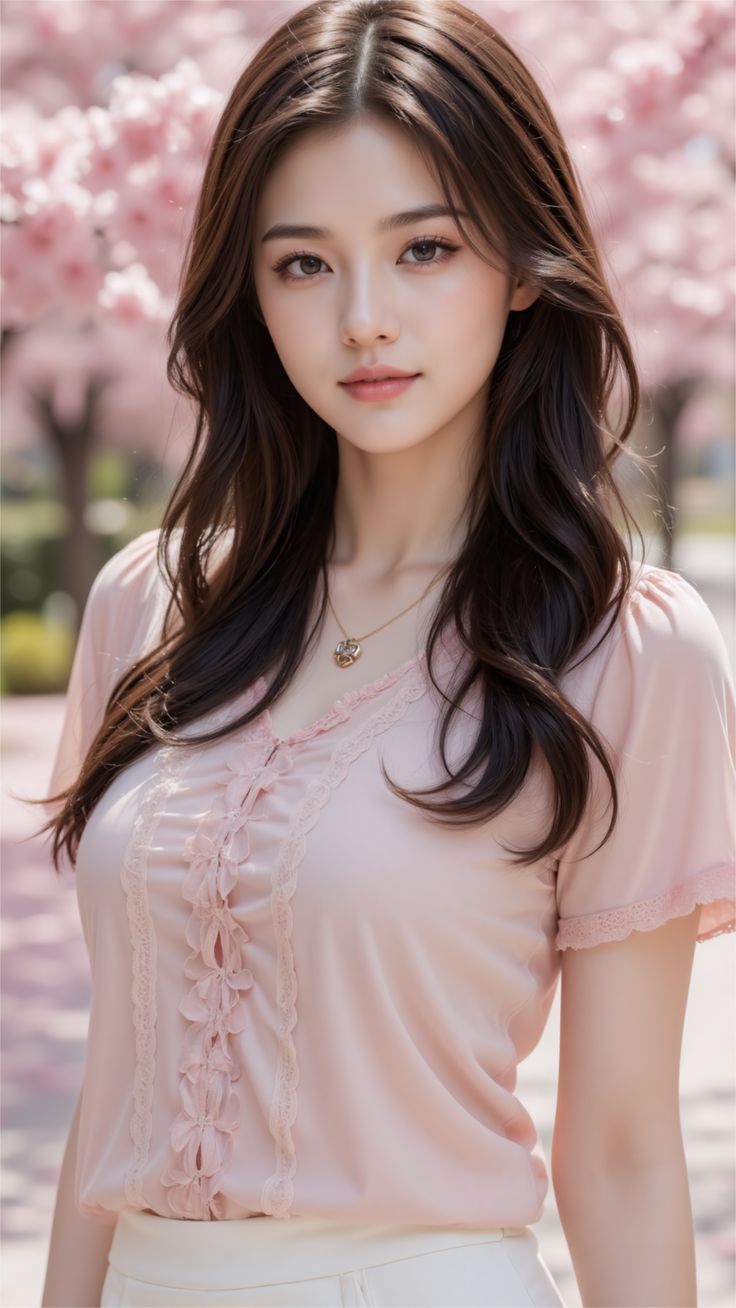 korean girl dp mirror click