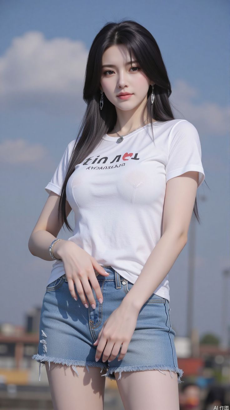 korean girl dp modern look