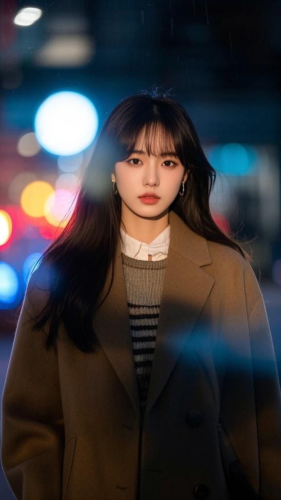 korean girl dp simple look