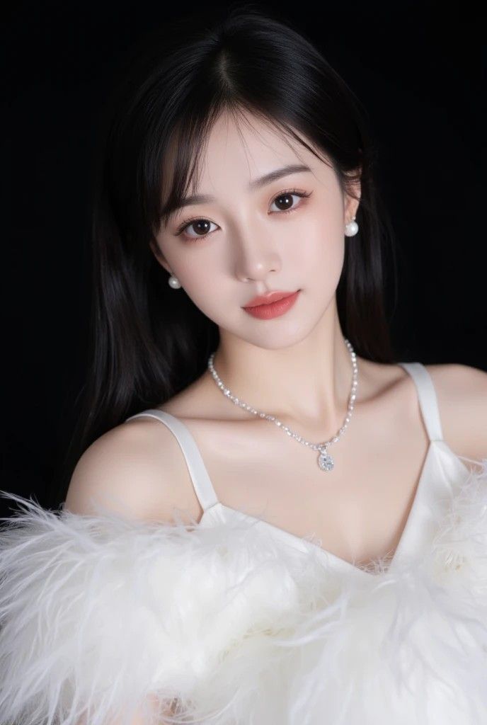 korean girl dp with long hair