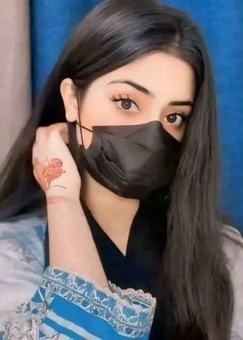 mask girl dp for instagram stylish