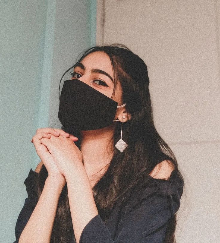 mask girl pic download