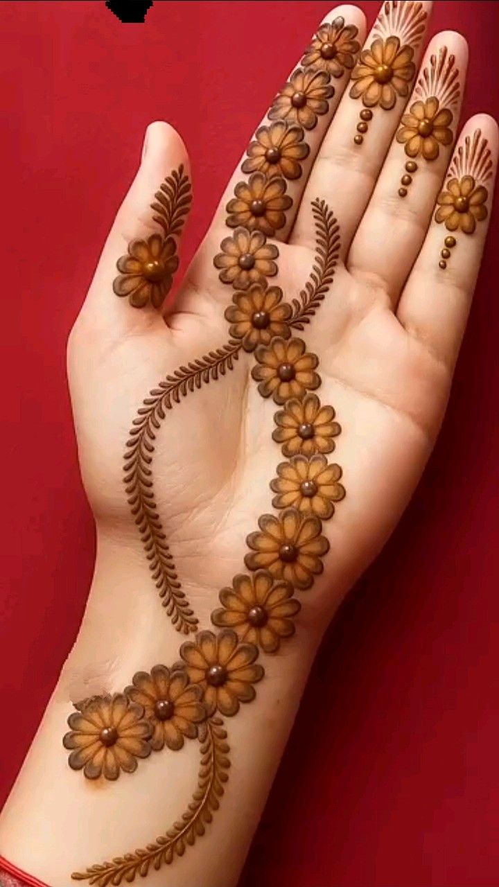 mehndi design photos dulhan style