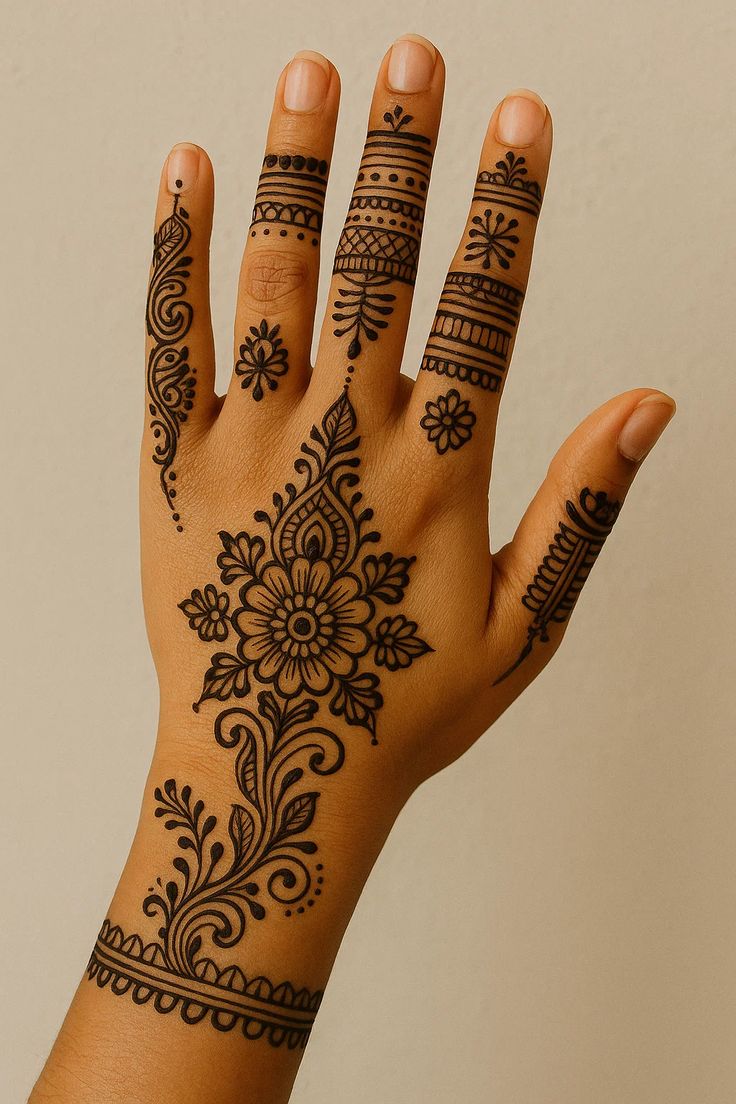 mehndi design photos elegant