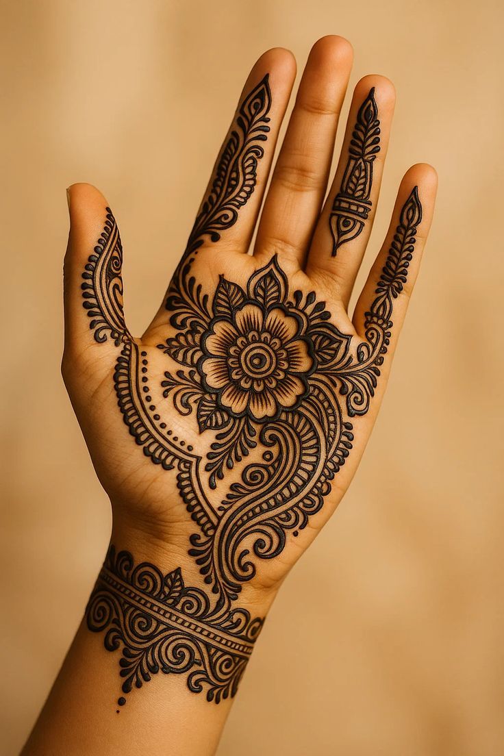 mehndi design photos finger