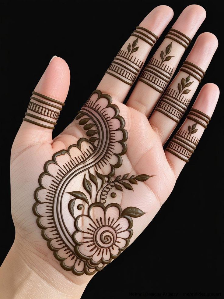 mehndi design photos heavy