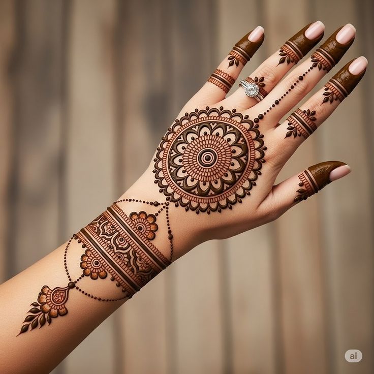 mehndi design photos latest bridal