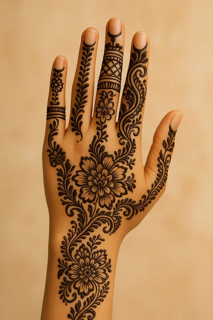 mehndi design photos latest